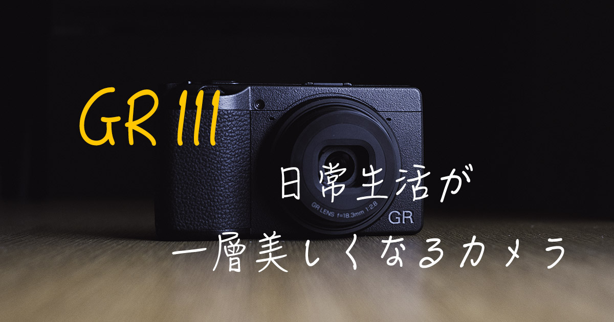 RICOH GRⅢ / GR3 (ブルーリング付き)